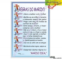 Diploma "Regras do Marido" 910010016N