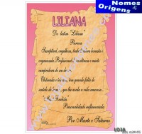 Dilpoma Nome "Liliana"