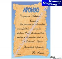 Dilpoma Nome "Afonso"