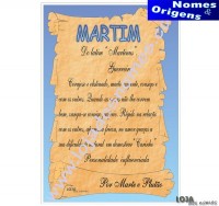 Dilpoma Nome "Martim"