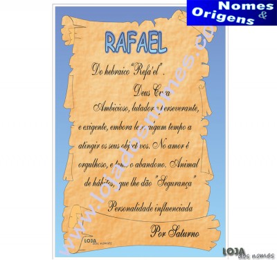 Dilpoma Nome "Rafael"