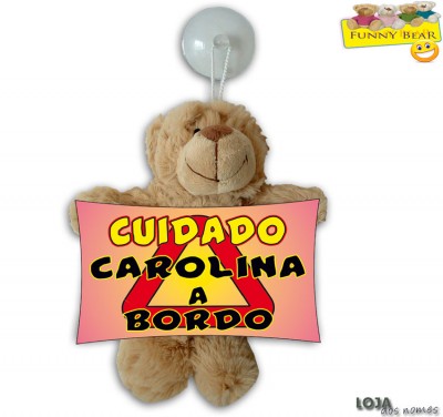 Urso em Peluche C/Placa 26cm 70020130SBAMB