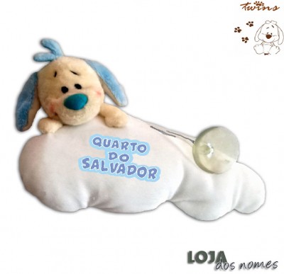 Cão em Peluche C/Almodada de 18 cm 71220180001A